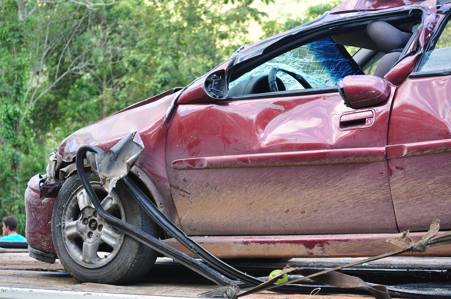 Car from an accident